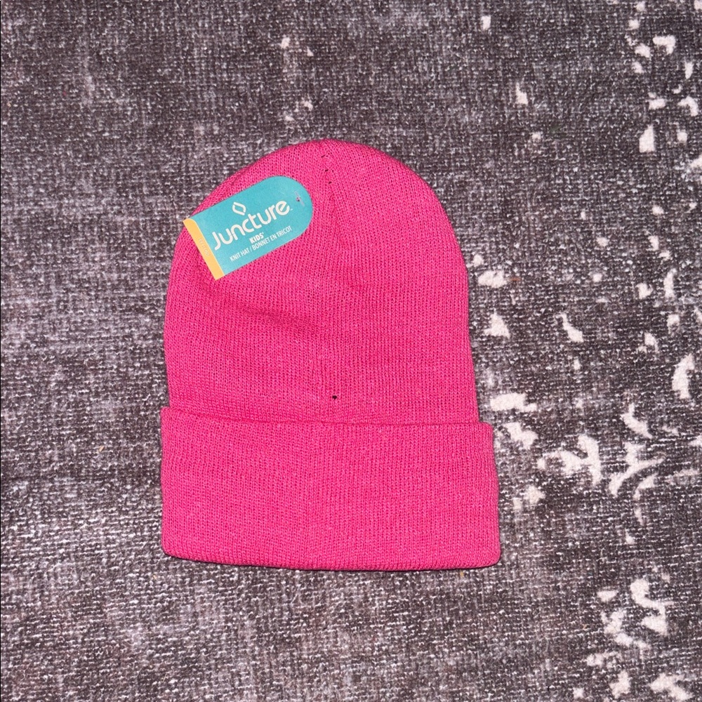 Pink Kids Beanie